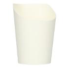 Wrapbecher Kraft-PE &Oslash; 55 mm x 100 mm 200ml weiss Produktbild