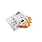 snack bag parchment 160 mm x 165 mm 2-side open newspaperprint fat repellent product photo