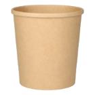 soup cup cardboard-PP  &Oslash; 97 x hight 100 mm 450 ml brown microwaveble product photo