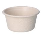 Sugarcane-PLA dressing cup &Oslash; 63 mm x 33 mm 60 ml brown product photo