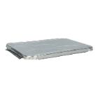 Alu-Deckel mit Rollrand 227 mm x 177 mm x 12 mm Guten Appetit f&uuml;r Men&uuml;schale Produktbild