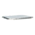 Aluminium lid with burnshed corner 227mmx177mmx12mm stamping "1" for meal-trays product photo