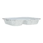 Alu menue tray 227 mm x 176 mm x 40 mm 2 compartment 1450 ml with lid Pro-Line product photo