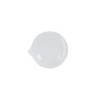 Flat lid PP &Oslash; 13 cm transparent with louvre for reusable bowl product photo