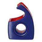 Handabroller rot-blau f&uuml;r Rollen 19 mm x 10 m Produktbild