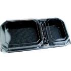 Deckel Wellpappe 229 mm x 228 mm x 30 mm braun mit PLA-Fenster zu Catering-Box Produktbild