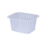 PP-Schale 138 mm x 114 mm x 70 mm 650 ml ungeteilt transparent Produktbild
