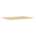 Pappteller eckig 18 cm x 26 cm braun VERIVE Produktbild