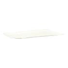 Pappteller eckig 19 cm x 33 cm weiss PrimeSource BeGreen Produktbild