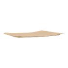 Pappteller eckig 24 cm x 33 cm braun VERIVE Produktbild