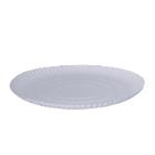 Pappteller rund &Oslash; 26 cm x 2,5 cm weiss Produktbild