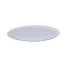 Pappteller rund &Oslash; 34 cm x 3 cm weiss Produktbild