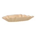 Paper tray 9cm x 16cm x 3cm brown oval fatbarrier PrimeSource BG FSC MIX Credit product photo