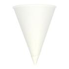 Pointed cone paper &Oslash; 92 mm x 120 mm 200ml white product photo