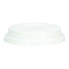Flat lid PS Ø 90.0 mm with drinking hole white product photo