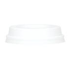 Flat lid PS &Oslash; 73.5 mm with drinking hole white product photo