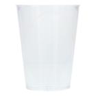 Drinking glass PS Ø 75 mm x 97 mm 266 ml transparent calibration mark 0.2l product photo