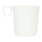 Kaffeetasse PS &Oslash; 79 mm x 83 mm 250 ml weiss mit geschlossenem Griff Produktbild