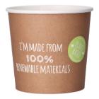 soup cup cardboard-PE Ø 115.5 mm x hight 107.8 mm 777 ml brown product photo