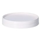 Deckel Pappe-PE &Oslash; 114,8 mm Durchmesser weiss f&uuml;r Suppenbecher Produktbild