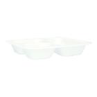 XPS-Schale 247 mm x 212 mm x 40 mm 3-geteilt laminiert weiss 925 ml Produktbild