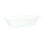 XPS-Schale 242 mm x 150 mm x 55 mm ungeteilt laminiert  weiss 950ml Produktbild
