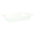 XPS-Tray 242 mm x 150 mm x 40 mm undivided unlaminated white 750ml product photo