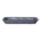 XPS-Schale 218 mm x 135 mm x 25 mm ungeteilt grau mit Saugeinlage Produktbild