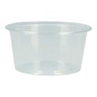 V-Becher PP rund &Oslash; 70.3 mm x 35 mm 80 ml transparent Produktbild