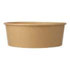 Salad cup craft-PE &Oslash; 185 mm x 65 mm 1300 ml brown PS BeGreen FSC Mix Credit product photo