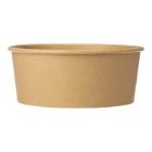 Salatschale Kraft-PE &Oslash; 150 mm x 60 mm 750 ml braun PS BeGreen FSC Mix Credit Produktbild
