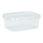 V-Becher u. Deckel PP OV eckig 109 mm x 86 mm x 40 mm 250 ml transparent Produktbild