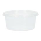 Deli cup + lid PP round Ø 101 mm x 51 mm 250 ml transparent product photo