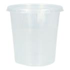 V-Becher u. Deckel PP rund &Oslash; 101 mm x 104 mm 500 ml transparent Produktbild
