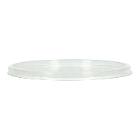 Flach-Deckel rPET &Oslash; 129 mm x 8 mm transparent zu Food Container Deli Produktbild