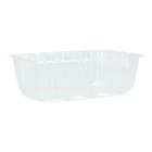 PP-Schale 186 mm x 133 mm x 63 mm ungeteilt transparent 1000 ml Produktbild