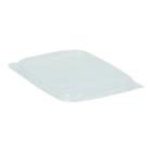 Deli cup lid PP square 108 mm x 81 mm x 5 mm transparent product photo