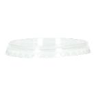 V-Becher-Deckel rPET rund &Oslash; 116 mm x 13 mm transparent Produktbild