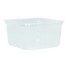 Deli cup PP square 122 mm x 115 mm x 61 mm 500 ml transparent product photo