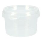 V-Becher u. Deckel PP OV rund Ø 95 mm x 61 mm 280 ml transparent Produktbild