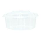 Rippbox PP 167 mm x 160 mm x 62 mm 750 ml transparent 6-sided product photo