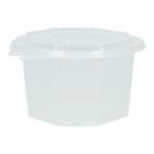 Haushaltsbox PP 163 mm x 167 mm x 96 mm 1000ml transparent octagonal Produktbild