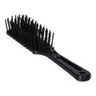 Skeleton hairbrush 7-row 20 cm black product photo