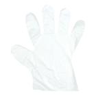 PE-Handschuhe Gr. L  transparent geh&auml;mmert Produktbild