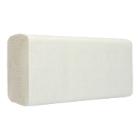Folded towels recycled 25 cm x 23 cm 2-ply zickzack white H3 product photo