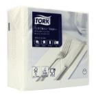 Napkin 39 cm x 39 cm 3-ply 1/8 folded white Tork Advanced product photo