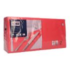 Serviette 33 cm x 33 cm 2-lagig 1/4 Falz rot Tork Advanced Produktbild