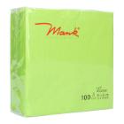 Serviette 33 cm x 33 cm 3-lagig 1/4 Falz kiwi Produktbild