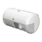 toilet paper dispenser small rolls 15.3 x 28.6 x 15.8 cm white T4 Tork Elevation product photo