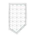 K&auml;nnchenanfasser 95 mm x 55 mm 9-lagig mit Sterne-Punkte-Pr&auml;gung Produktbild